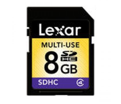 LEXAR LSD8GB MEMORY CARD