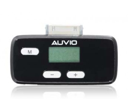 AUVIO  FM TRANSMITTER W/ OS 3.0 for iPod & iPhone