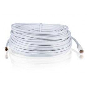 RadioShack 100-Ft. (30m) Outdoor QuadShield Coax Cable (White)