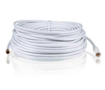 RadioShack 100-Ft. (30m) Outdoor QuadShield Coax Cable (White)
