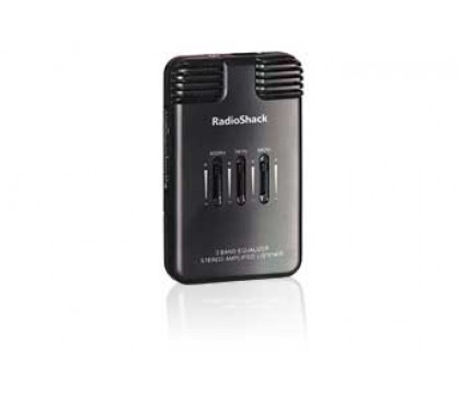 RadioShack 3-Band Equalizer Amplified Stereo Listener