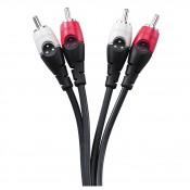 RadioShack 4200487 2-RCA to 2-RCA Cable 3FT (0.9 meter)