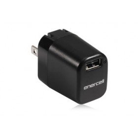 Enercell® 1.5A Micro USB Black AC Adapter