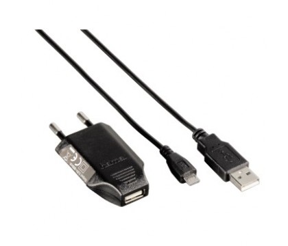 Hama micro USB Charging Cable & USB Charger
