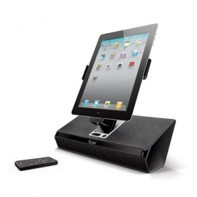 أى لوف أرت ستيشن للأى باد و الأى فون و الأى بود(iLuv ArtStation IMM727BLK Stereo Speaker Dock for your iPad, iPhone and iPod)