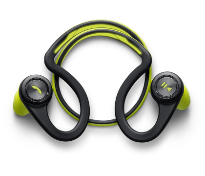Plantronics 200460-01 BackBeat Fit Wireless Headphones, Earbud, Over-the-ear - In-ear, Green