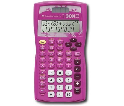تكساس (TI-30XIIS Pink) اّلة حاسبة