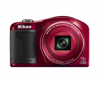 NIKON COOLPIX L610 16MP RED DIGI CAM