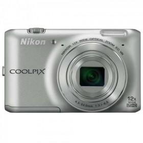 NIKON COOLPIX S6400 16MP SILVER DIGI CAM