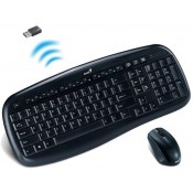 Genius KB-8000 Twintouch Wireless Multimedia Keyboard Mouse Combo 31340046106 1200 dpi