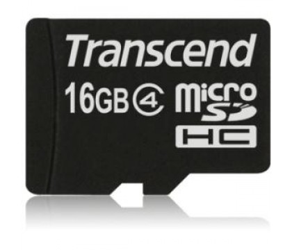 Transcend TS16GUSDC4 MICRO SDHC Memory CARD