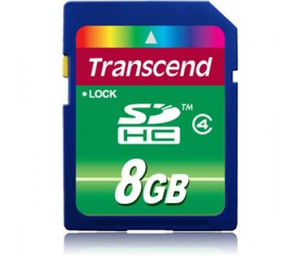 Transcend TS8GSDHC4 Memory CARD