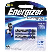 ENERGIZER LITHUM PACK OF 2 AA - L91