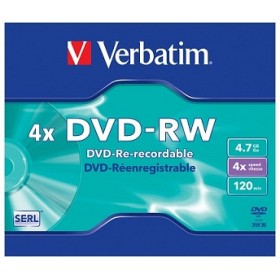Verbatim 4.7GB 4X DVD-RW