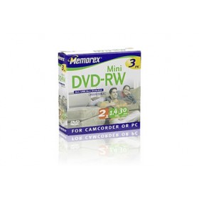 Memorex® Mini DVD-RW Discs