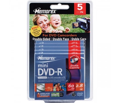 MEMOREX 2.8G 5 MINI DVD-R