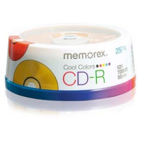 Memorex® Cool Colors CD-R