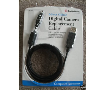 RADIO SHACK 4 Pin Digital Camera Cable Cord