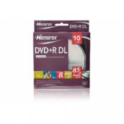 Memorex 8x Double-Layer DVD+R Spindle Box (10-Pack) 