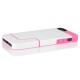 Incipio® iPhone 5 Hard Shell White / Hot Pink Case