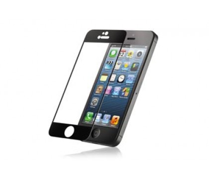 PointMobl™ iPhone® 5 Black Glass Screen Protector