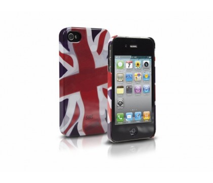 SBS Toon in plastic UK Flag iPhone 4/4S Cover