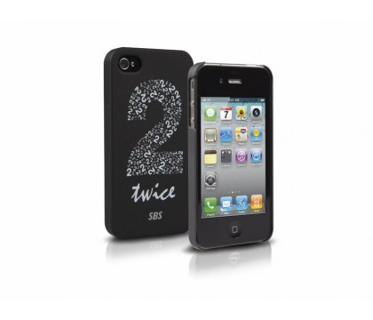 SBS Toon in plastic BLACK iPhone 4/4S Cover