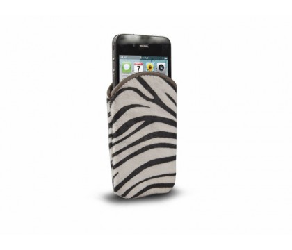 SBS Toon in plastic Zebra texture iPhone 4/4S Cover