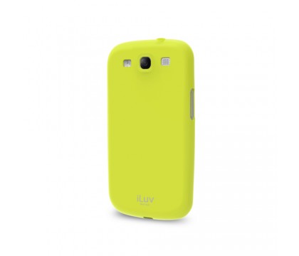 Iluv GELATO GALAXY S III GRN TPU CASE