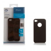 SBS ALLMNIUM IPHONE4G DARKSIL CASE