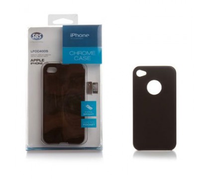 SBS ALLMNIUM IPHONE4G DARKSIL CASE