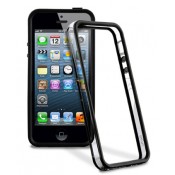 PURO IPHONE 5 BLACK/TRANSPARENT COVER