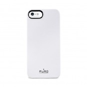 PURO IPHONE 5 ECOLEATHER WHITE COVER