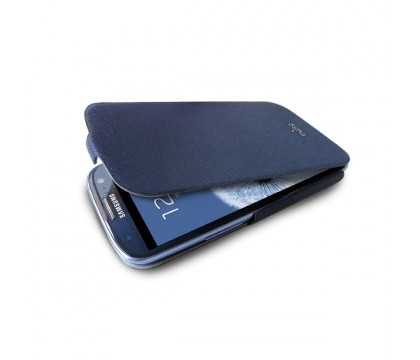 PURO GALAXY S3 FLIP BLUE COVER