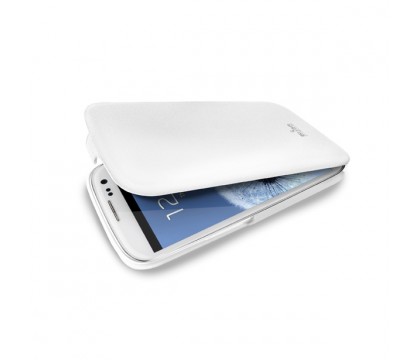 PURO GALAXY S3 FLIP WHITE COVER