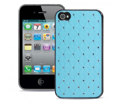 PURO IPHONE 4 LIGHT BLUE COVER