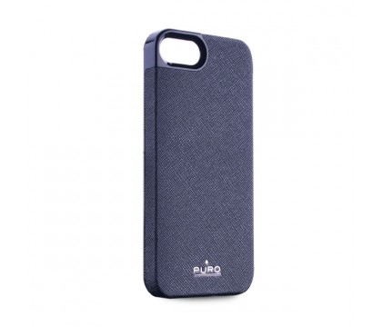 PURO IPHONE 5 ECOLEATHER BLUE COVER