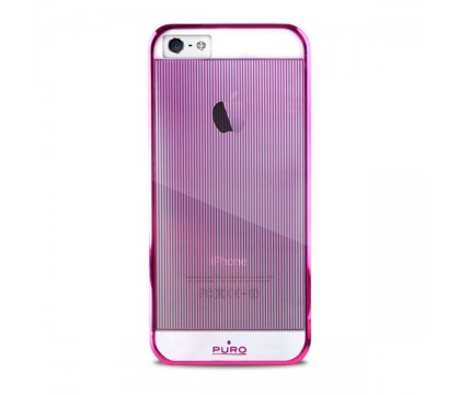 PURO IPHONE 5 MIRROR PINK COVER