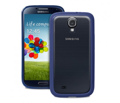 PURO GALAXY S4 CLEAR BLUE COVER