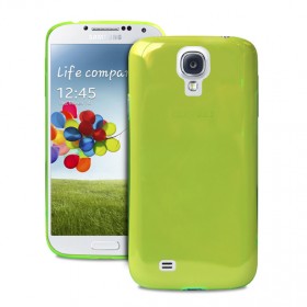 PURO GALAXY S4 CRYSTAL LIME GREEN COVER