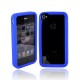 iLuv ICC700BLU IPHONE 4 SILICONE TRIM BLUE CASE
