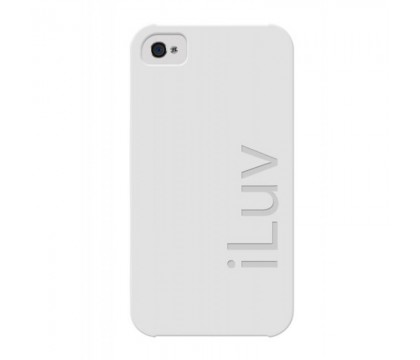 iLuv ICC724WHT MINERAL SILICONE CASE