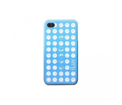 iLuv ICC731BLU SOFT COATED ULTRA THIN CASE