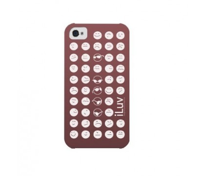 iLuv ICC731BRN SOFT COATED ULTRA THIN CASE