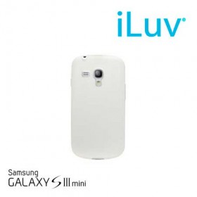 iLuv® ICS7T305WHT Galaxy SIII Mini hardshell case