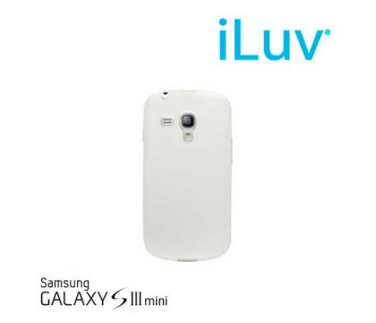 iLuv® ICS7T305WHT Galaxy SIII Mini hardshell case