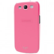 iLuv ISS260PNK GALAXY S 3 BLK COVER