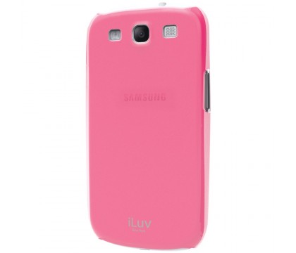 iLuv ISS260PNK GALAXY S 3 BLK COVER