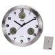 هاما (HM113982) ساعة حائط مع ترمومتر