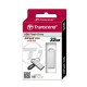 TRANSCEND 32GB 520, SILVER FLASH MEMORY